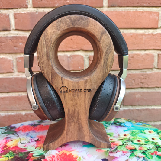 Hovedtelefonstander I massiv Ahorn