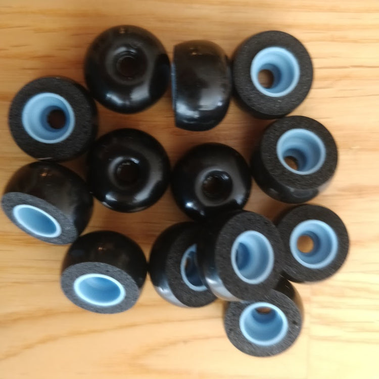 Skumpropper af memoryfoam til TWS, ca 4 mm