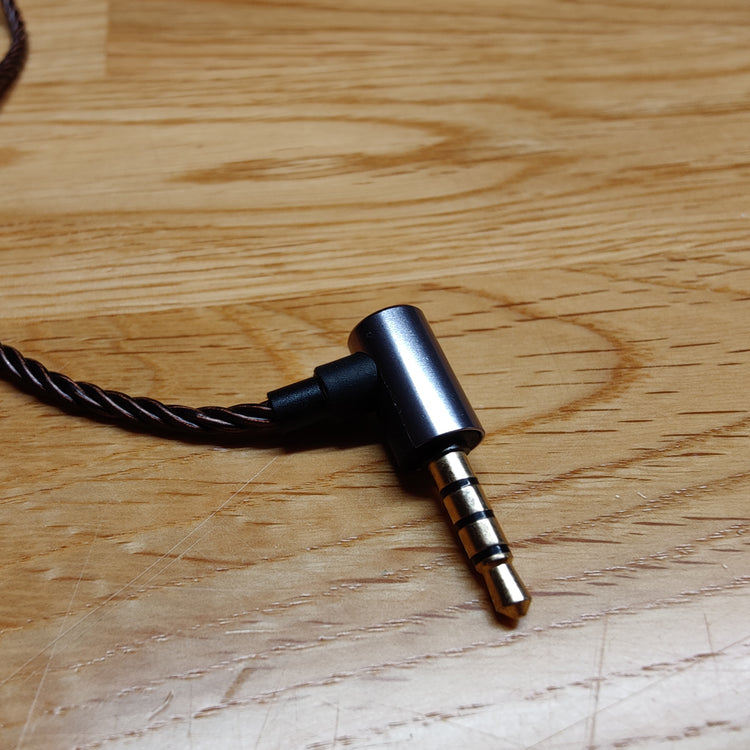 2 Pin kabel med mikrofon til Inears