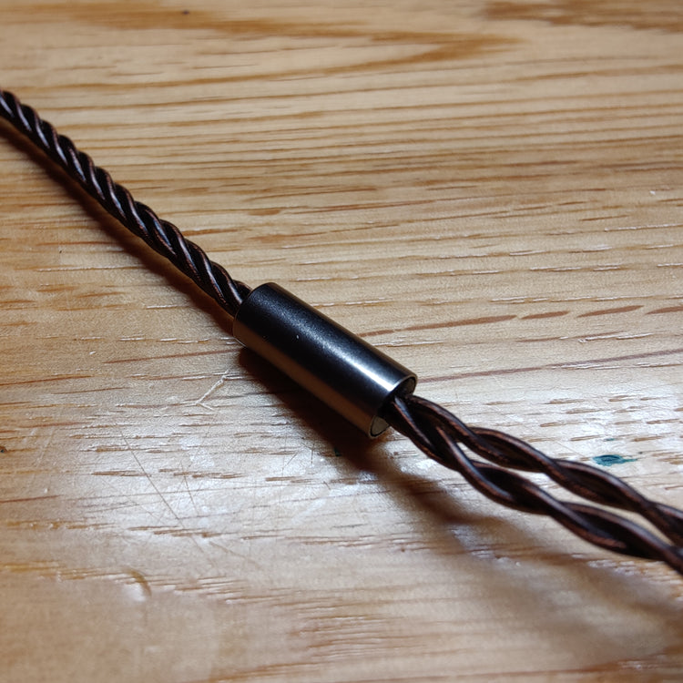 2 Pin kabel med mikrofon til Inears