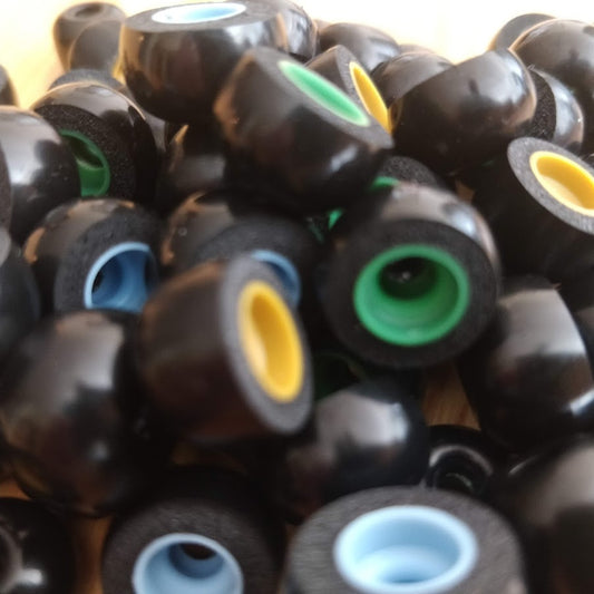 Skumpropper af memoryfoam til TWS, ca 4 mm