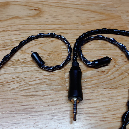 Balanceret kabel til inears 2,5mm til MMCX/2pin