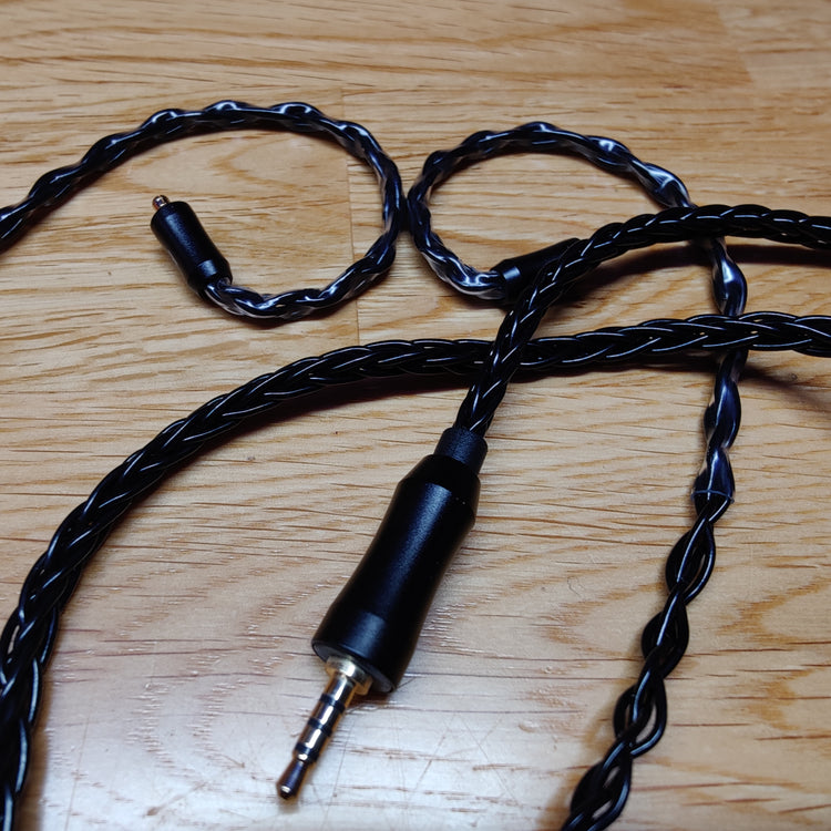 Balanceret kabel til inears 2,5mm til MMCX/2pin