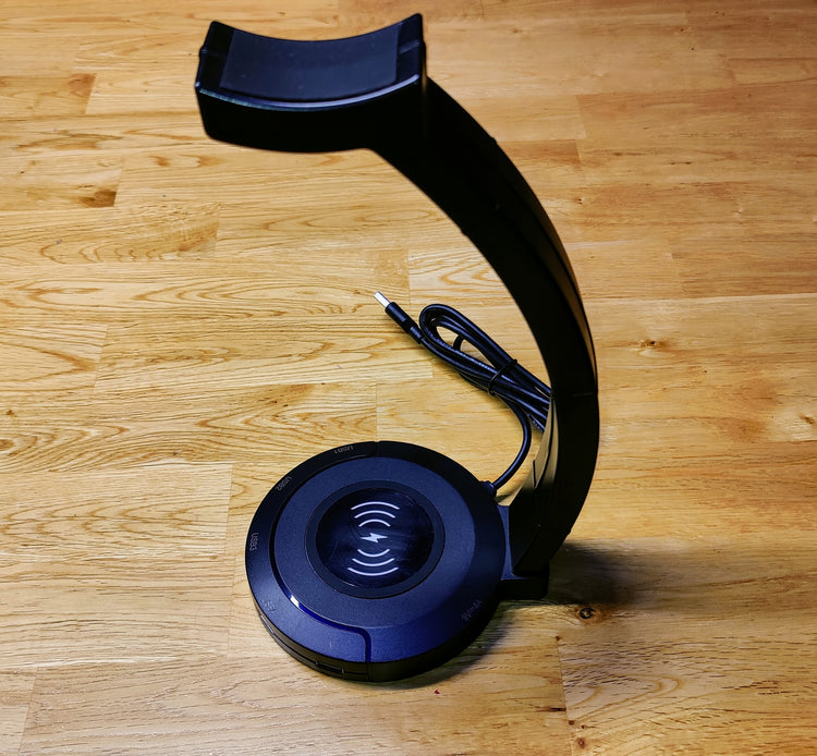 Stander med trådløs lader