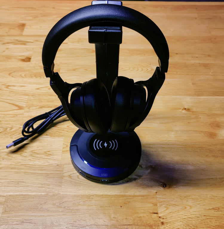 Stander med trådløs lader