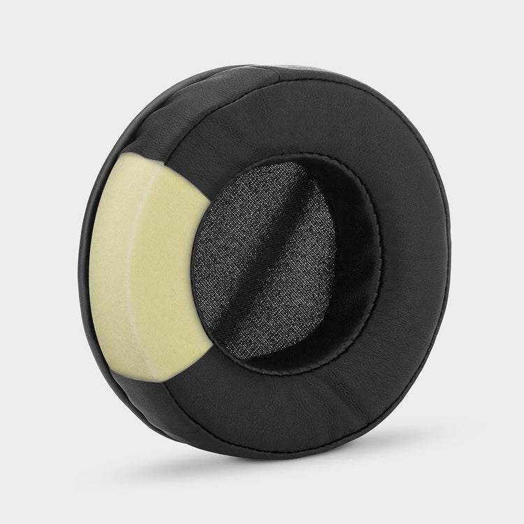 Brainwavz, Puder til hovedtelefoner, runde 100mm, Skind, Læder