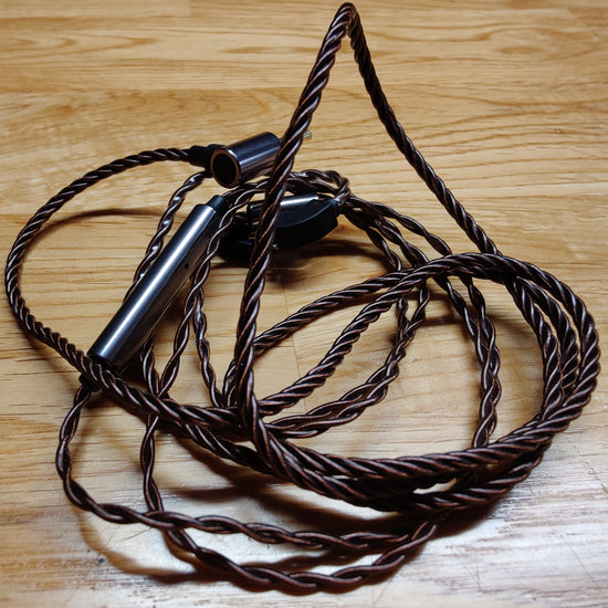 2 Pin kabel med mikrofon til Inears