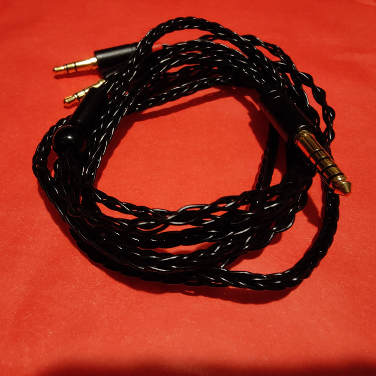 Balanceret kabel med 4,4 mm jack 2,4 meter